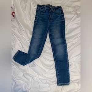 American Eagle high rise next level stretch skinny jeans